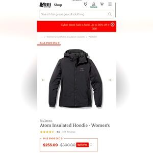 Arc’Teryx Women’s Atom Hoodie